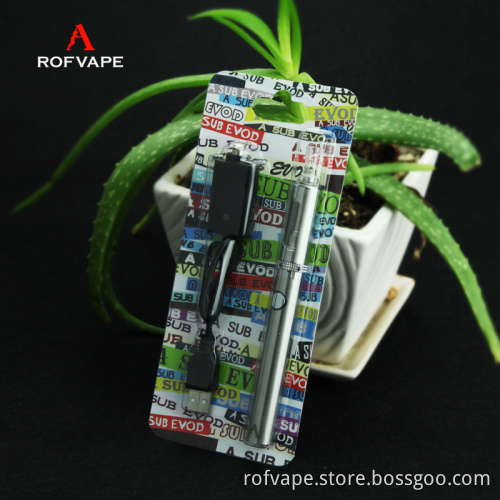 Newest products vaporizer rubber penis e cigarette e cig A Sub Evod A10 shenzhen e cigarette